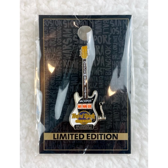 Hard Rock Cafe Accessories - (NWT) HARD ROCK CAFE • Limited Edition 2022 Guitar Pin